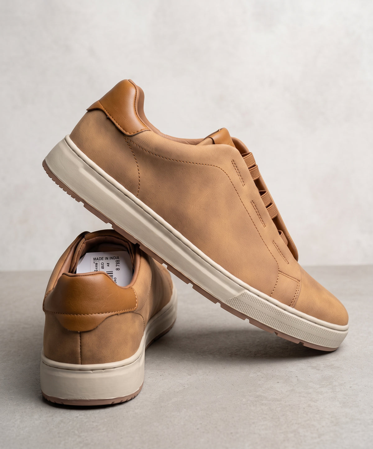 Slip-On Casual Sneakers Fw-0167 Brown