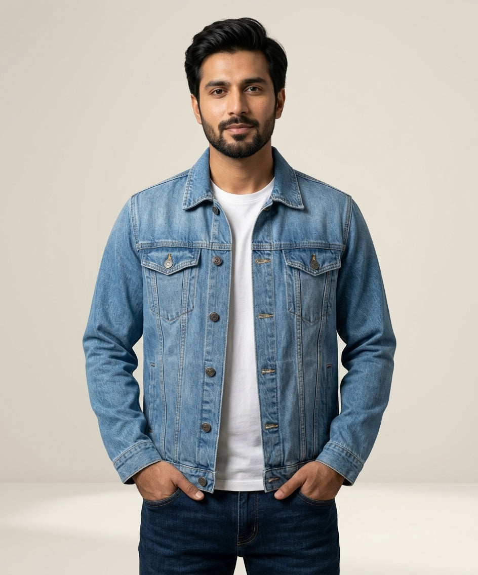 Men's Denim Jacket - Blue JK-0446