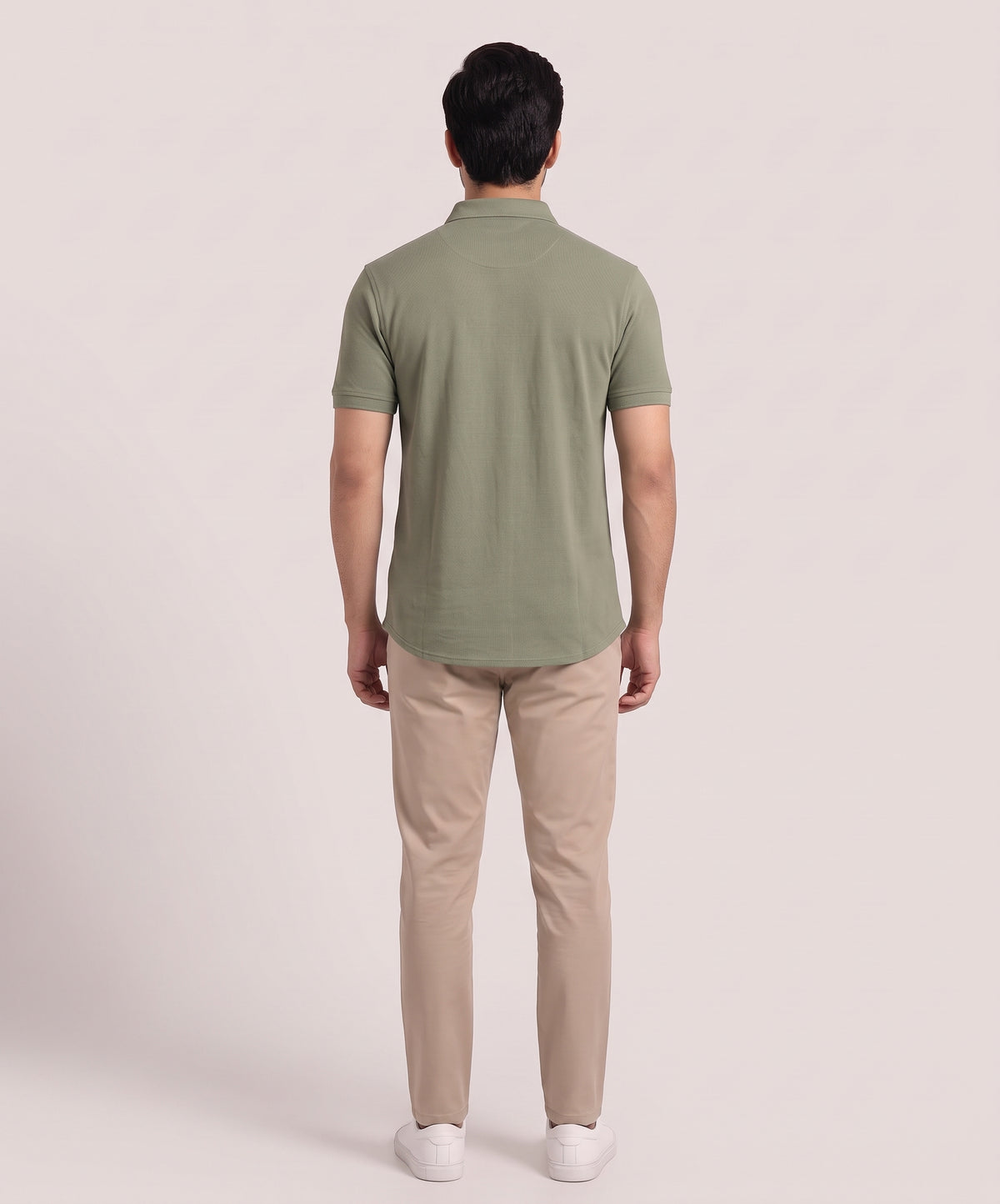 Men's Green Casual Half Sleeve Shirt – SHC-2070