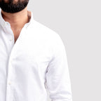 Men's Casual Shirt - White Shc-1976 (ORG)