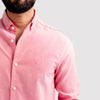 HR Clothing Men's Casual Textured Shirt - Pink