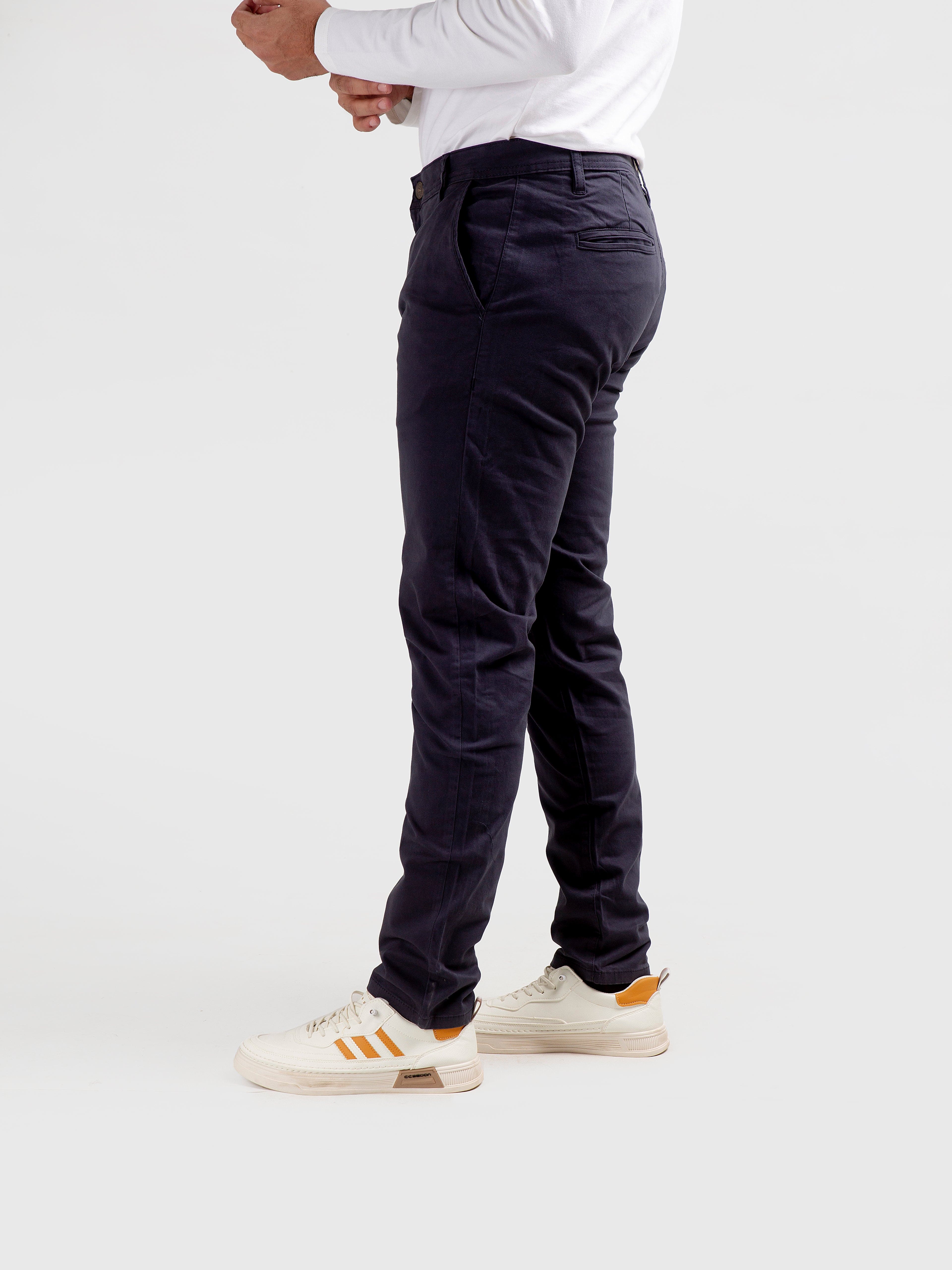 Men's Chino - Navy CP-0478 Slim fit
