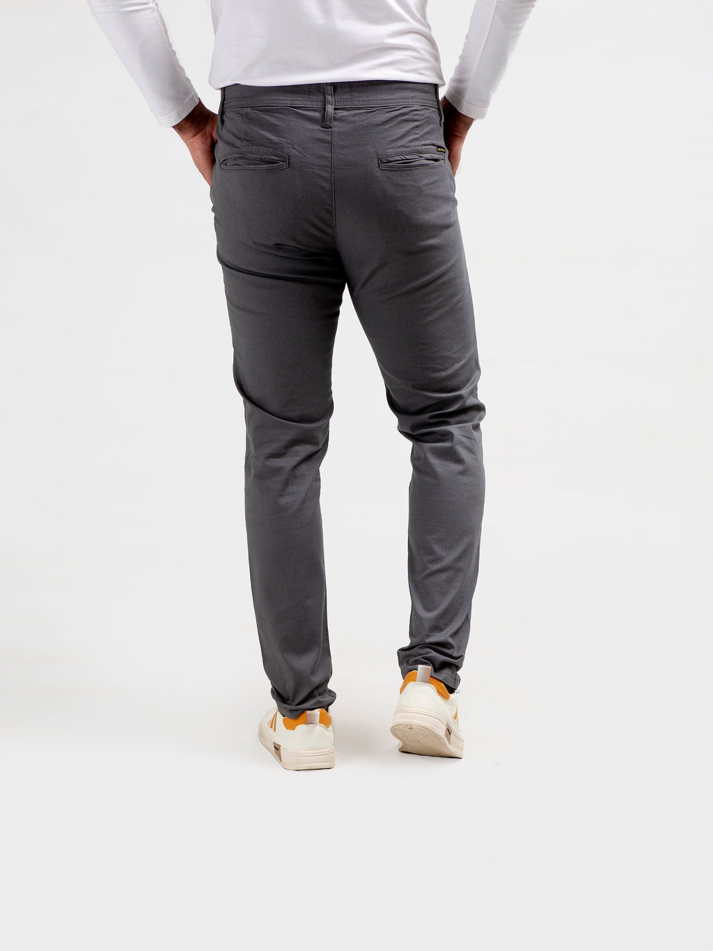 Men's Chino - Grey CP-0477 Slim fit