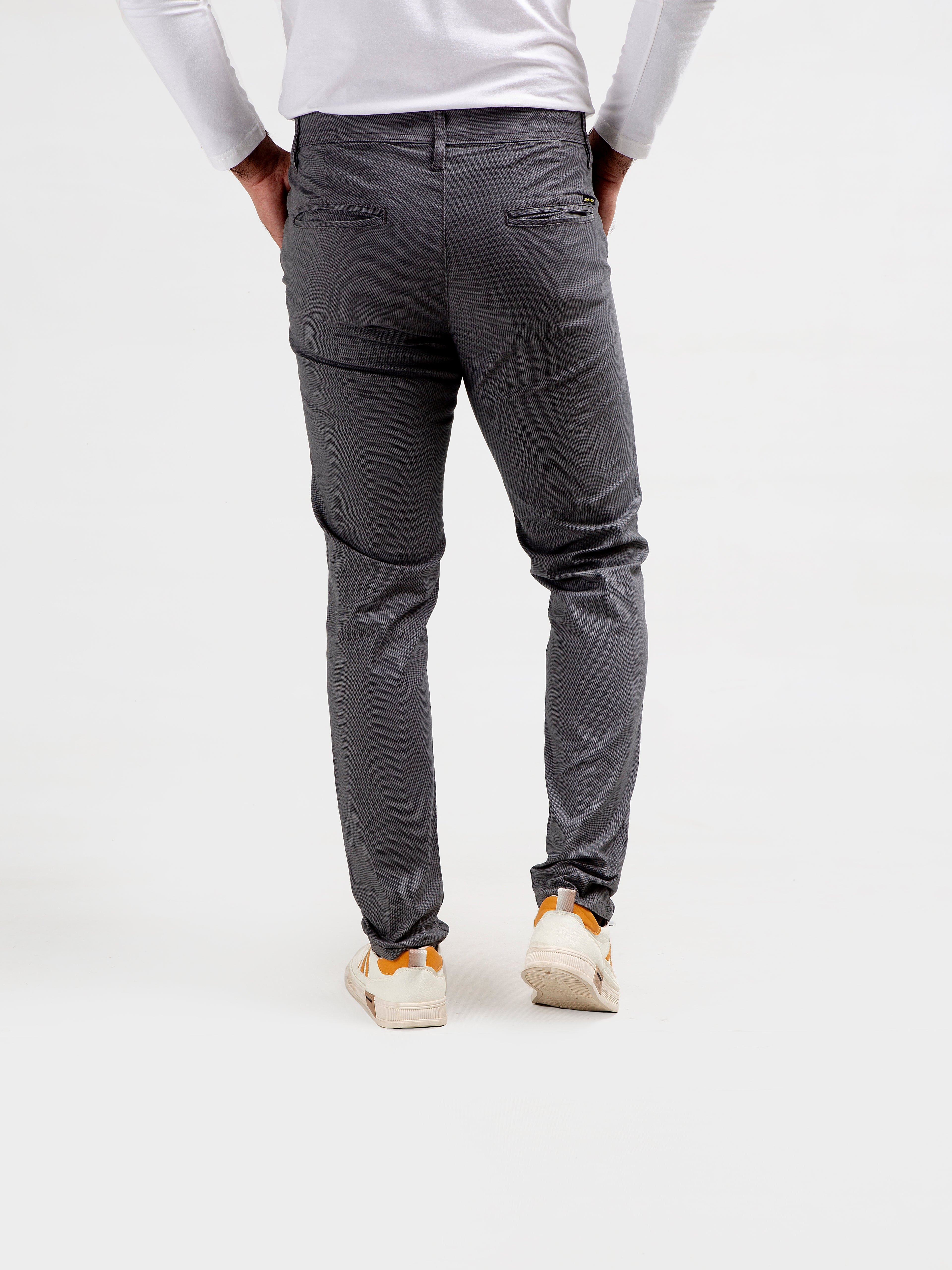 Men's Chino - Grey CP-0477 Slim fit