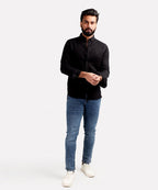 Men's Casual Shirt - Black Shc-1976 (ORG)