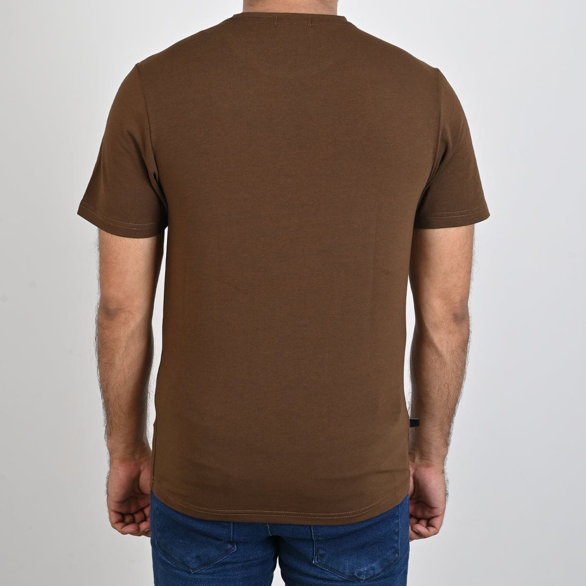 HR clothing Mens Printed T-Shirt - Brown TSH-5351