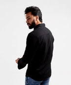 Men's Casual Shirt - Black Shc-1976 (ORG)