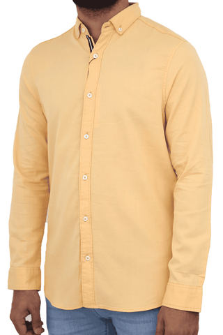 Men's Casual Shirt SHC-1373 Yellow