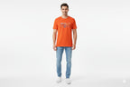HR Clothing Men's Printed T-Shirt Mustard TSH-5880