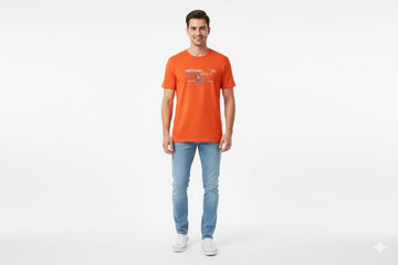 HR Clothing Men's T-Shirt Mustard