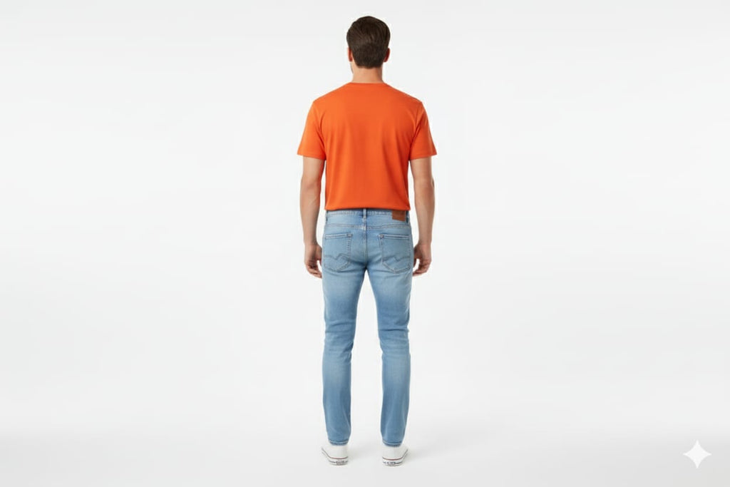 HR Clothing Men's Printed T-Shirt Mustard TSH-5880