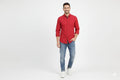 Men's Casual Shirt - Maroon Shc-1612 Strech Fabric (ORG)