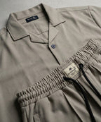 HR clothing Mens Inter Lock Co-Ord Set 3089/0714 -Beige