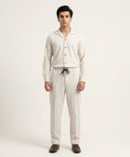 HR clothing Mens Inter Lock Co-Ord Set 3089/0714 -Fawn