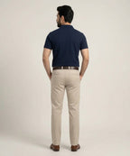 Men's Straight Fit Chino - Texture-Fawn - CP-0561