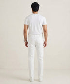 Men's Denim Straight Fit Jeans - White - JP-2266