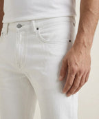 Men's Denim Straight Fit Jeans - White - JP-2266