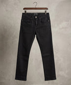 Men's Denim Smart Baggy Jeans - Black - JP-2251