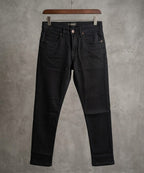 Men's Denim Slim Fit Jeans- Black JP-1886