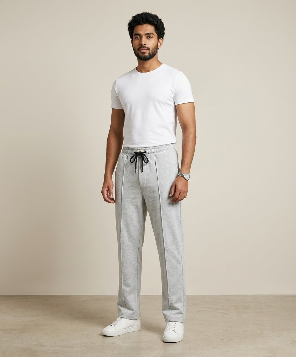 Men’s Terry Smart Baggy Trouser– LWR-0720 L-Grey