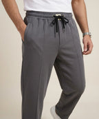 Men’s Terry Smart Baggy Trouser– LWR-0720 Charcoal
