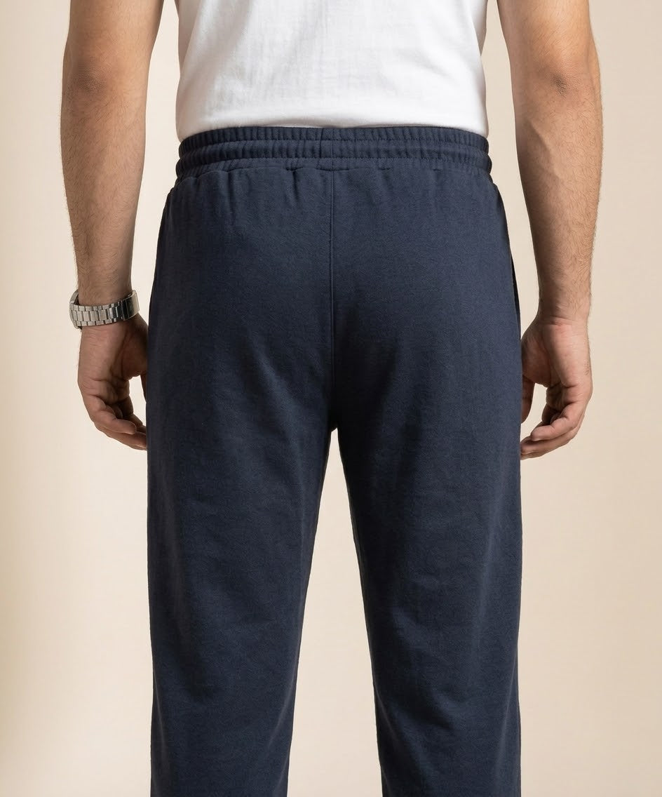 Men’s Terry Smart Baggy Trouser– LWR-0720 D-Navy