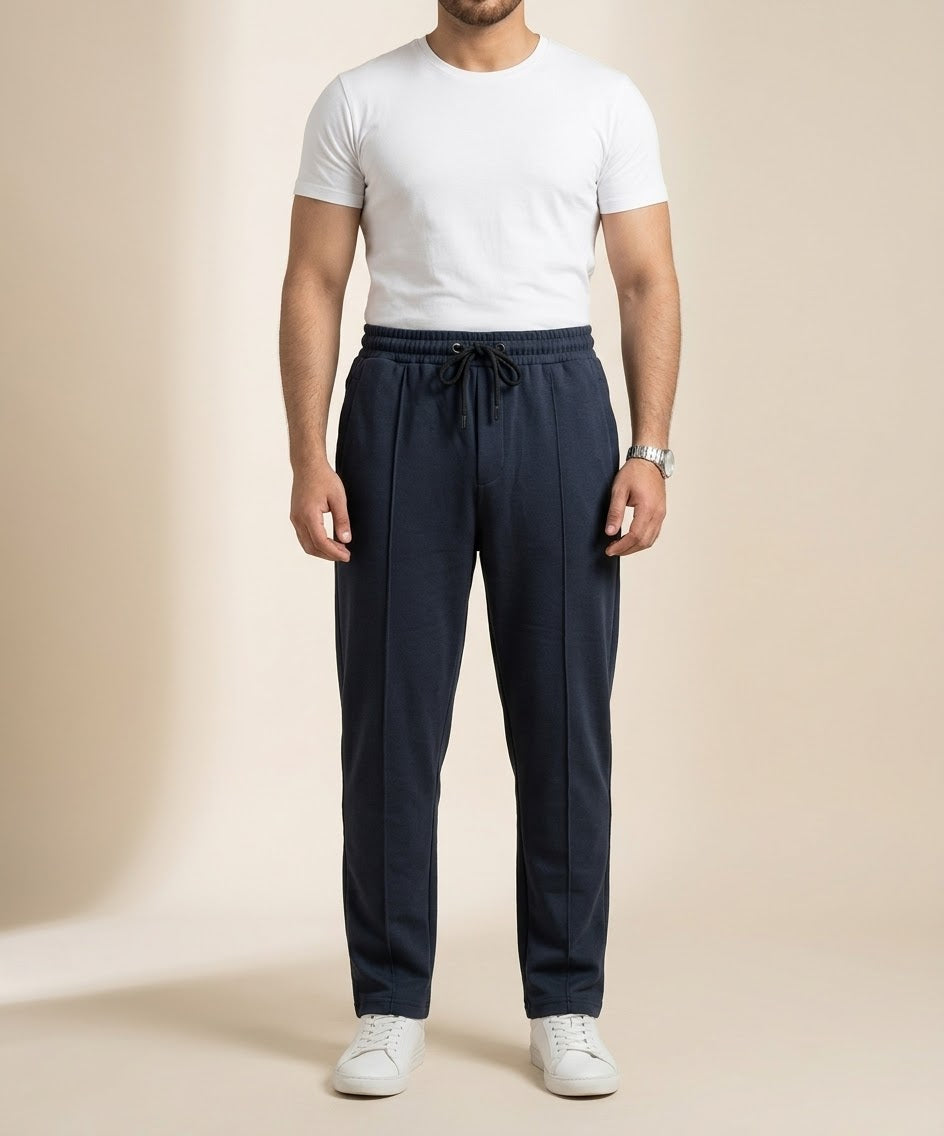 Men’s Terry Smart Baggy Trouser– LWR-0720 D-Navy