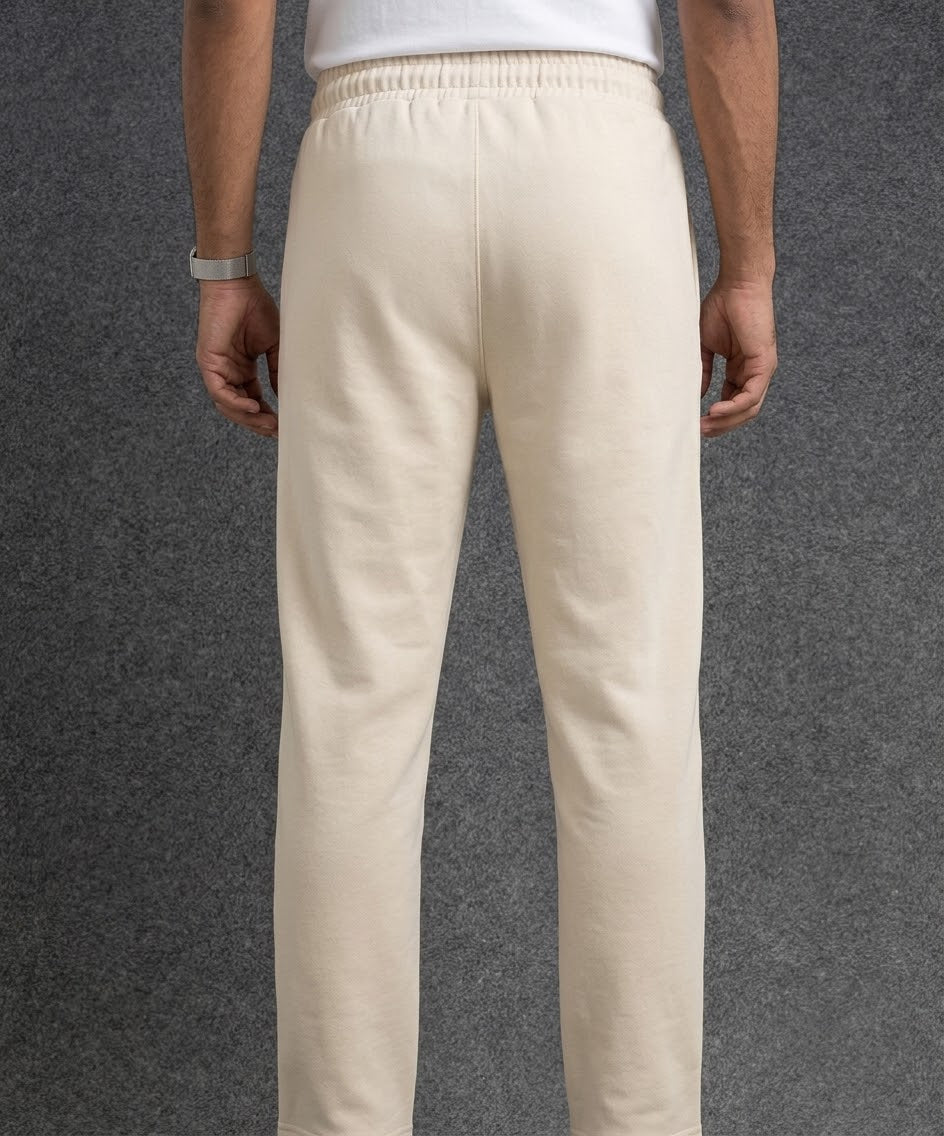 Men’s Terry Smart Baggy Trouser– LWR-0720 Cream