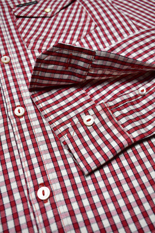 Men's Casual Shirt SHC-1545 RED CHK