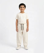 Kids Smart Baggy stretchable premium trouser Fawn BLW-0136