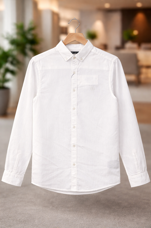 Men's Casual Shirt - Shc-1681 White