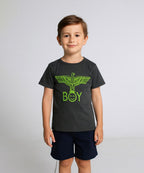 HR clothing Kids Tee's - Night Green BTS-1485