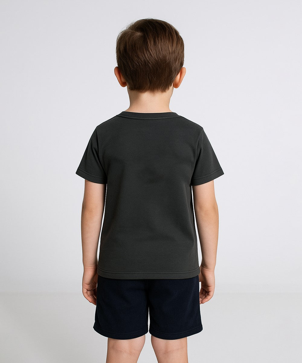 HR clothing Kids Tee's - Night Green BTS-1485