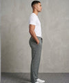 Men’s Pinstripe Drawstring Baggy Trousers- LWR-0688 Green Stripe