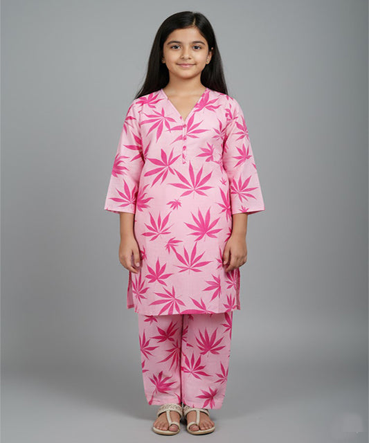 Girls  - Pret 2 Piece Pink