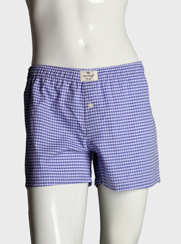 Men's Boxer BXR-0006 BLUE CHECK