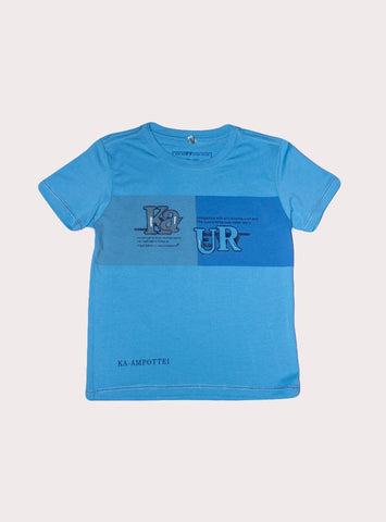 BOYS T-SHIRT BTS-0276 L-BLUE