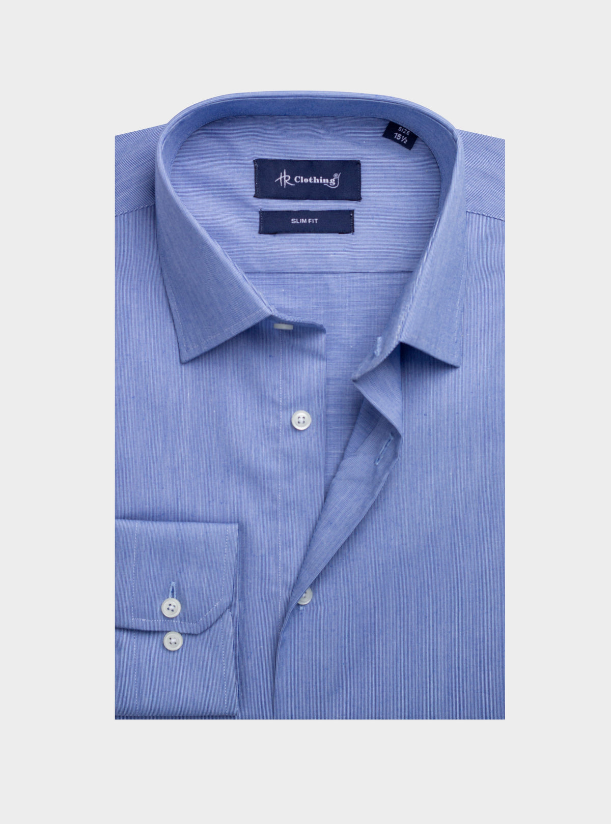 Formal Shirt Dsh-0129 Self Blue