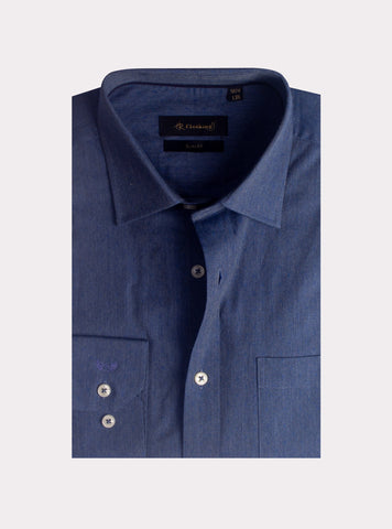 Formal Shirt Dsh-0104 Malaysian Blue