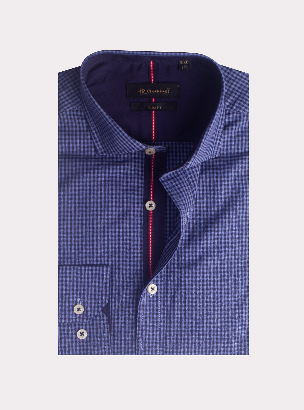 Formal Shirt Dsh-0106 Blue Chk