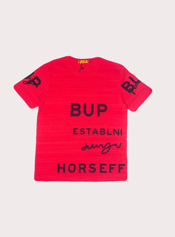 BOYS T-SHIRT BTS-0334 RED