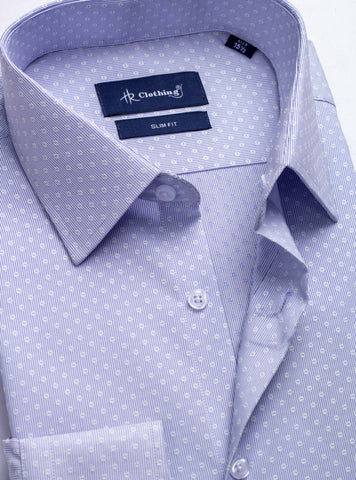 Formal Shirt Dsh-0127 Sky Texture