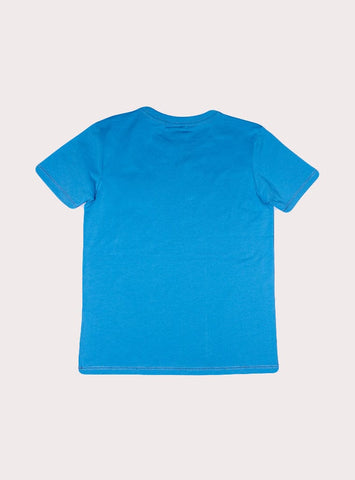 BOYS T-SHIRT BTS-0302 L-BLUE