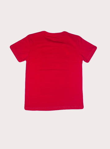 BOYS T-SHIRT BTS-0279 RED