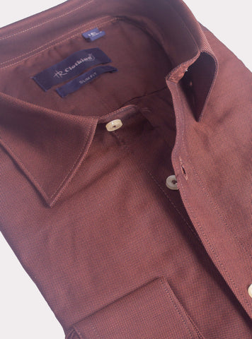 Formal Shirt Dsh-0114 D.Brown