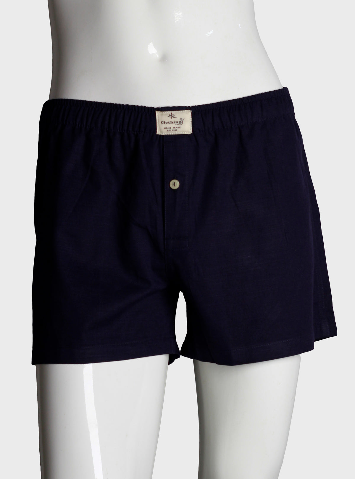 Men's Boxer BXR-0006 Navy Blue